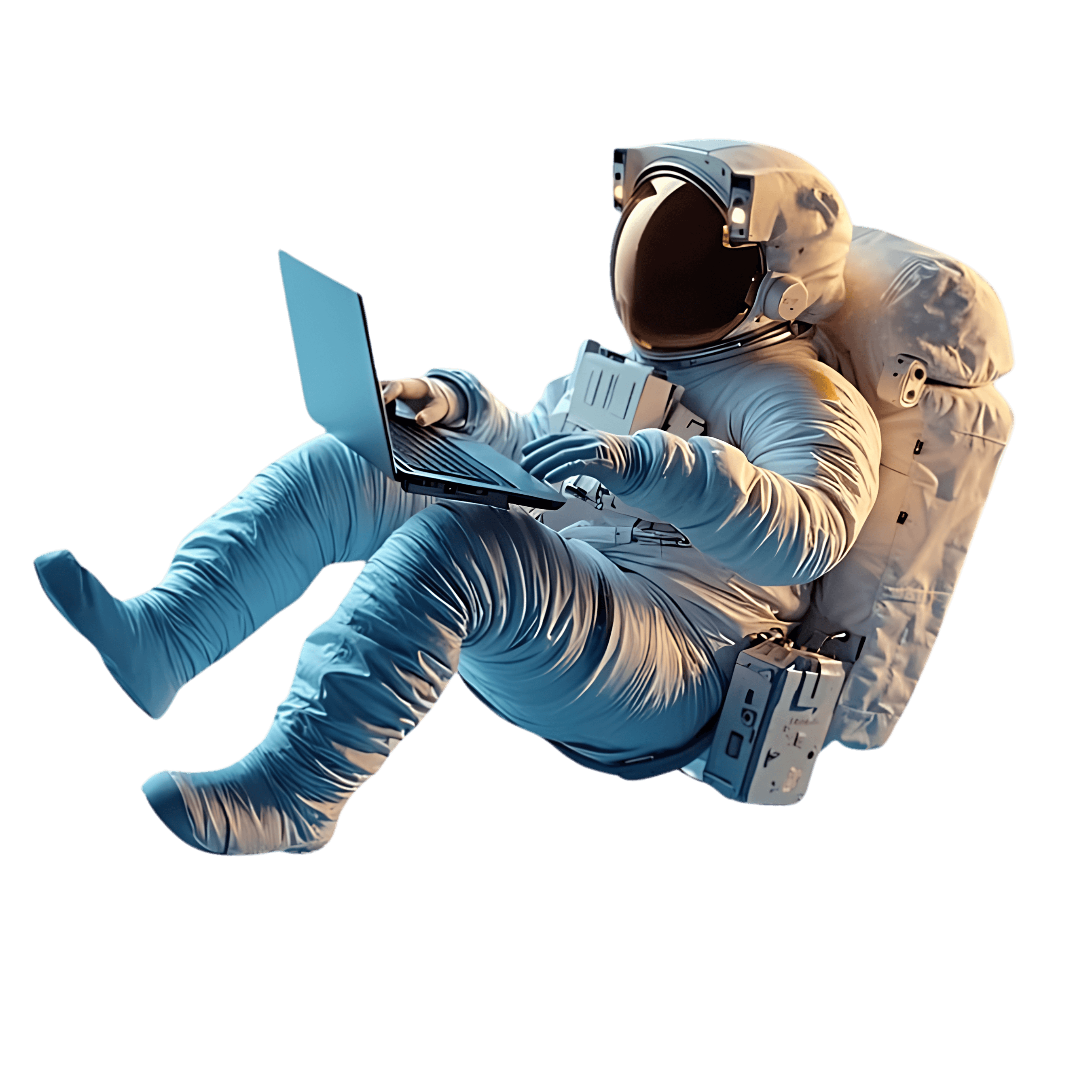 Floating astronaut